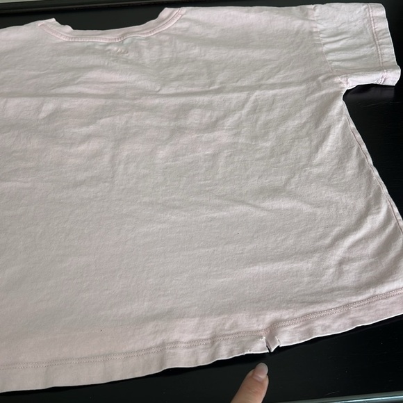 Adidas graphic cropped Tshirt, short sleeve, pink, sz M. 100%Cotton - Picture 12 of 12